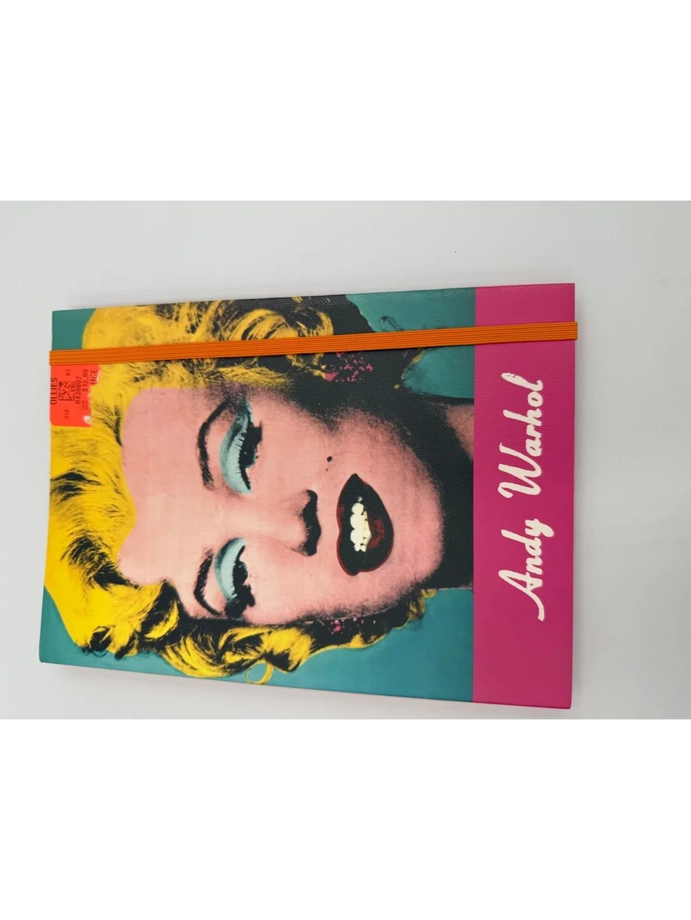 Andy Warhol paperback Marilyn Monroe Notebook
